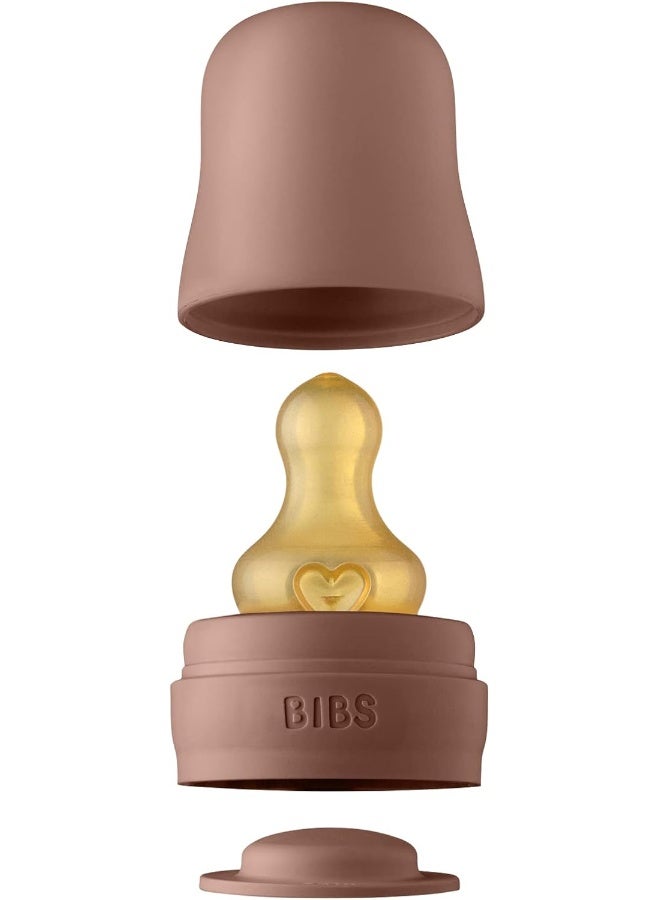 BIBS Baby Bottle Kit | BPA Free Natural Rubber | Made in Denmark | Woodchuck - Image 4