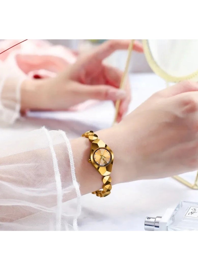BINBOND Luxury Woman Wristwatch Elegant Waterproof Alloy Steel Watch for Ladies Dress Bracelet Small Dial Quartz Women Watches Reloj - Image 4