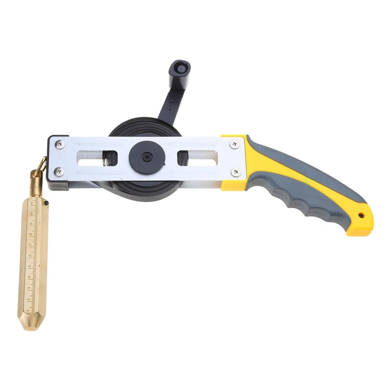 High Accuracy Oil Tank Gauging Tapes Carbon Steel Oil Gauging Tape 5/10 / 15/20 / 30M Measuring Ruler with Brass PlumbBob Stainless Steel Tape - Image 1