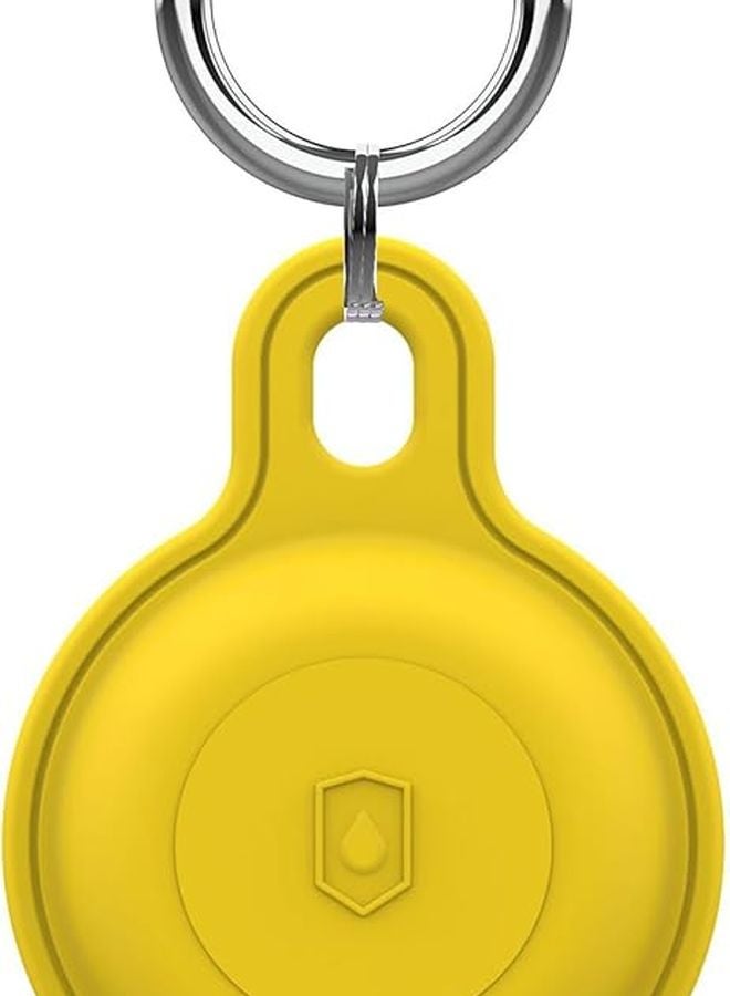 Silicone Protective Case for Apple AirTag with Keyring Anti Scratch Cover - Image 1