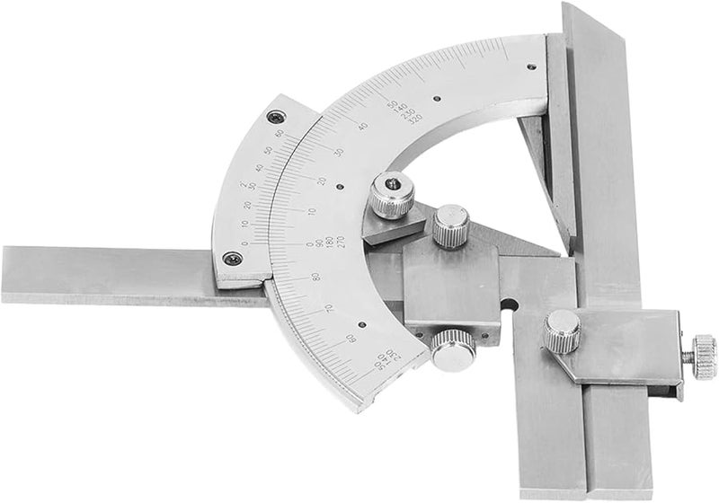 High Carbon Steel Vernier Bevel Protractor 0 320 Degree Precision Angle Finder Tool - Image 4