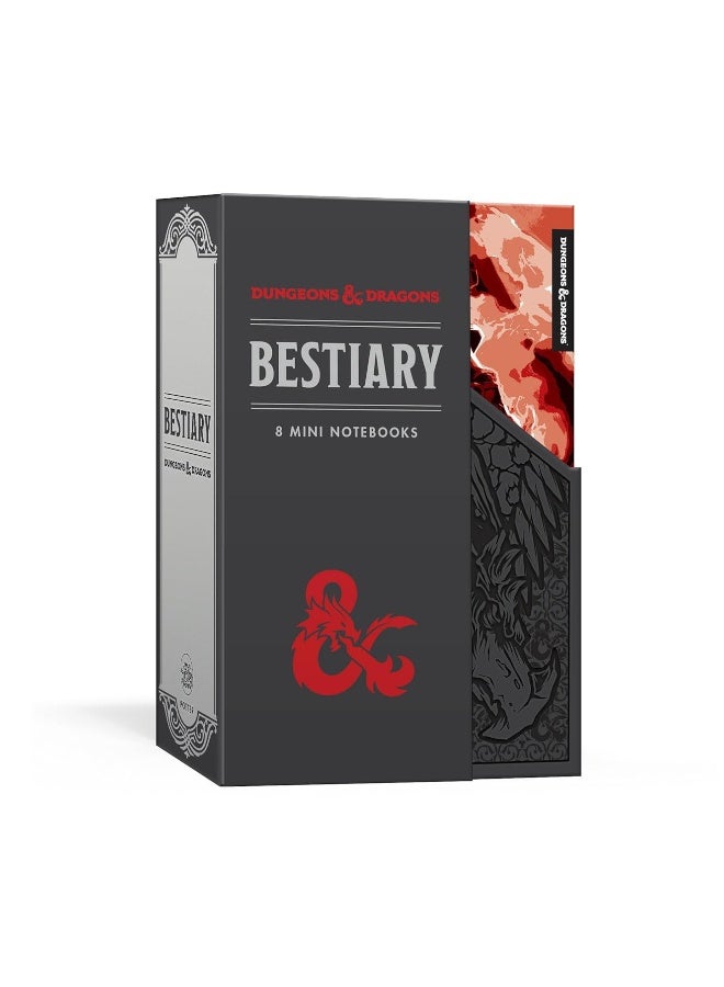 Bestiary Notebook Set (Dungeons & Dragons): 8 Mini Notebooks  - Image 1