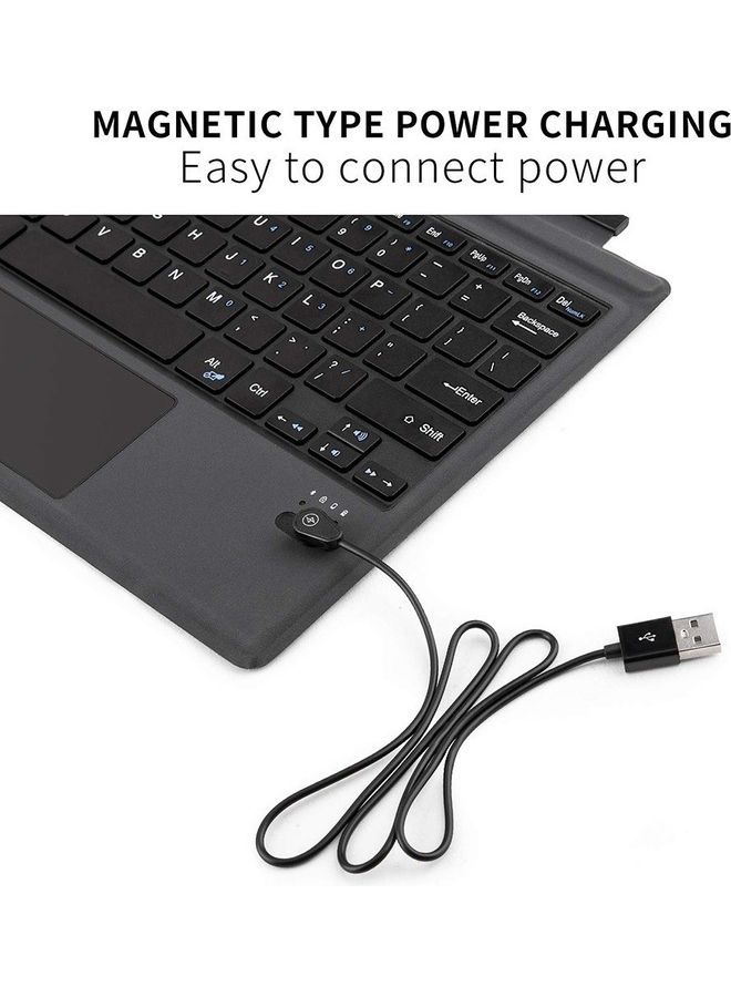 NIBEMINENT Bluetooth Wireless Keyboard Black  - Image 5