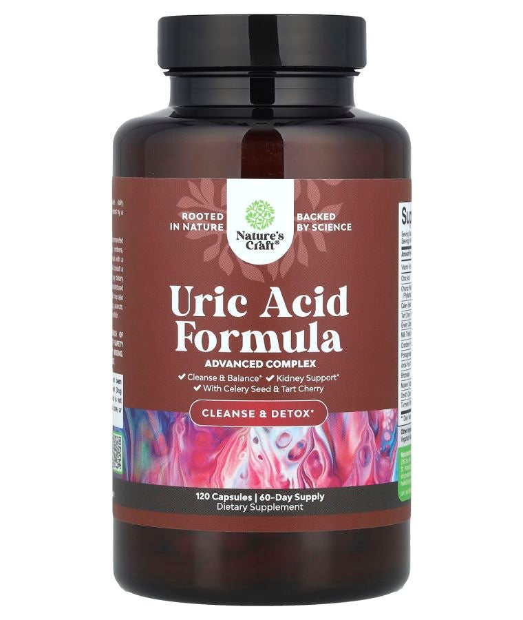 Nature's Craft Uric Acid Formula 120 Capsules