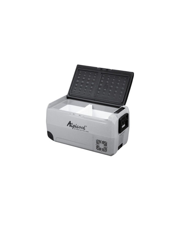 Alpicool Alpicool T36 36L Car Fridge Freezer Portable Car Refrigerator 12/24V Electric Cooler for Camping, Road Trip, Picnic - Image 2