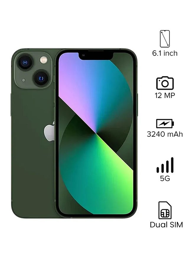 Apple iPhone 13 Physical Dual Sim 256GB Green 5G With FaceTime - Image 1