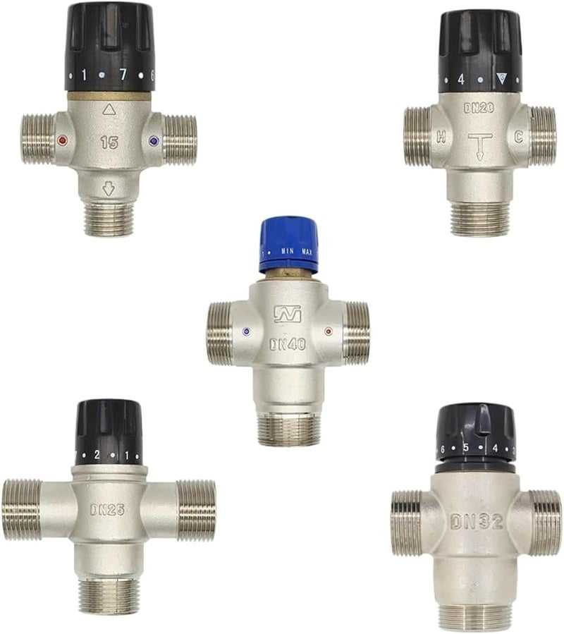 ACE391 صمام الخلط الحراري DN20 خلاط الدش لحنفية حوض المطبخ وحوض الاستحمام - Image 2