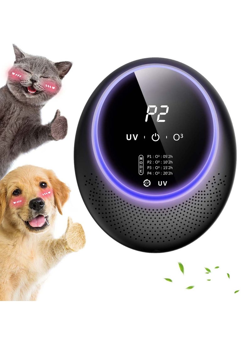 Generic Smart Pet Smell Deodorizer, Ozone Machine Odor Removal, Portable Ozone Generator with 10,000mAh Battery, Odor Eliminator for Home , Room Deodorizer for Pets, Closet, Toilet  - Image 1