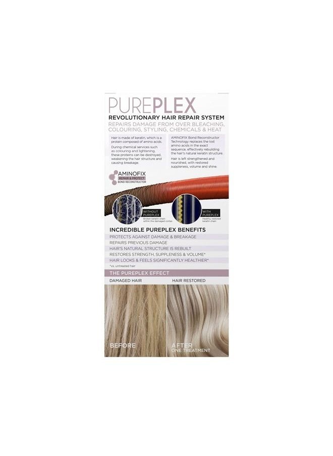 Knight & Wilson - PUREPLEX Revolutionary Hair Repair System for stronger healthier hair after just one treatment. Repairs, Rebuilds and Protects with deep conditioning technology - Image 1