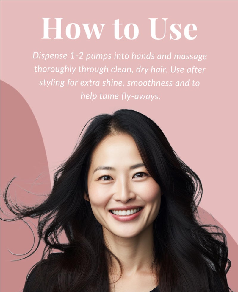 DHC After Bath Hair Oil, Shine-Enhancing Hair Oil, Lightweight, Leave-In Oil, Smoothing, Frizz-free, Ideal for All Hair Types, 3.3 fl. oz. - Image 5