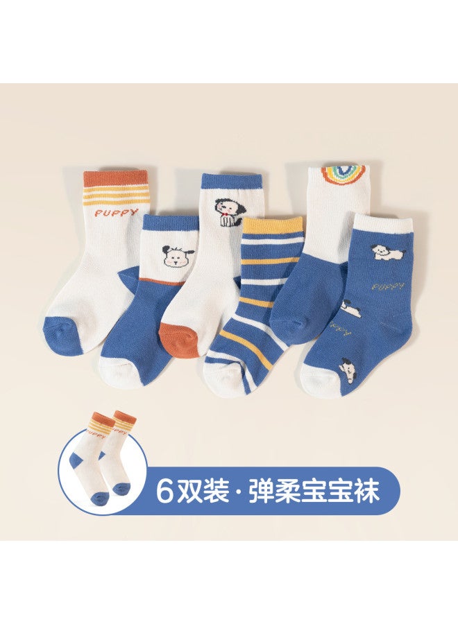 Bornbay kids Socks - Spring/autumn Baby Socks For Boys & Girls, Soft Long Children's Socks For Infants & Toddlers - Image 4