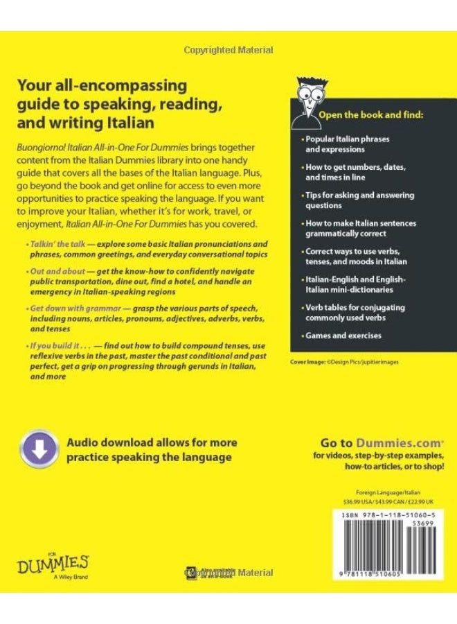 Italian All–in–One For Dummies - Image 2