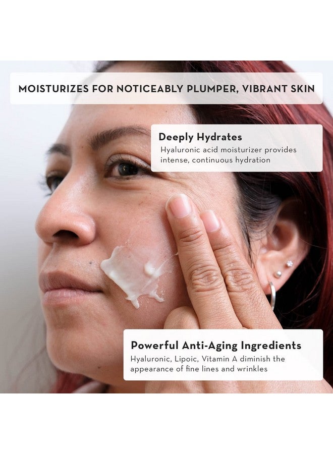 sonage A Plus Longevity Complex Antiaging Night Cream For Face And Neck Moisturizer With Hyaluronic Acid And Vitamin A Target Wrinkles Fine Lines And Dryness For All Skin Types - Image 2