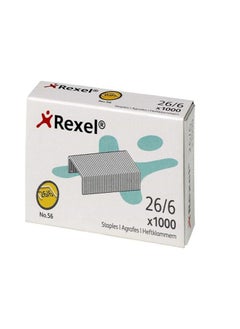 Rexel Rexel Staples 1 Packet 20 x 1000 NO 56 26/6  - Image 2