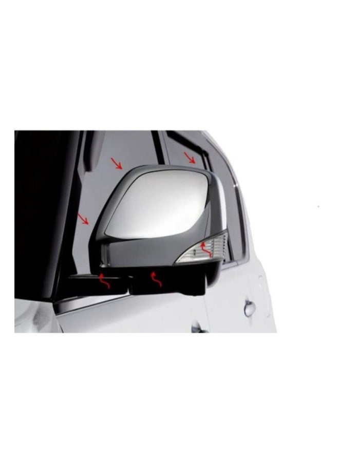 Generic Chrome Mirror Covers For Nissan Patrol 2010 2011 2012 2013 2014 2015 2016 2017 2018 2019 2020 2021 2022  - Image 2