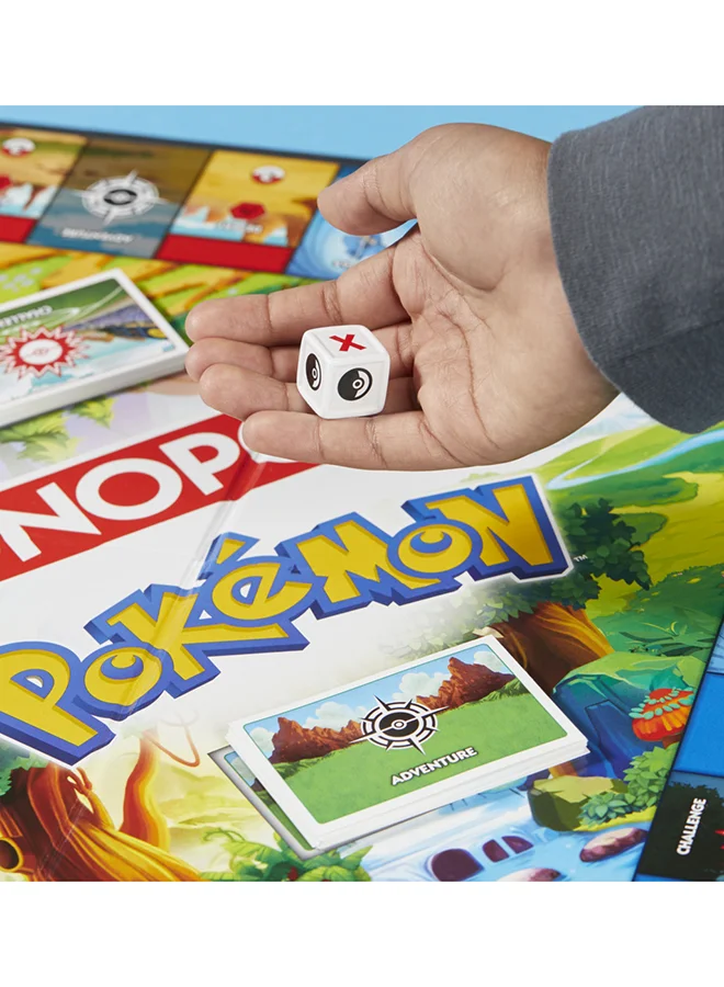 مونوبولي Pokémon Edition Board Game | Ages 8 And Up | 2 To 4 Players | Kids Games For Pokémon Fans | Fun Family Games| 45 Mins. Avg.