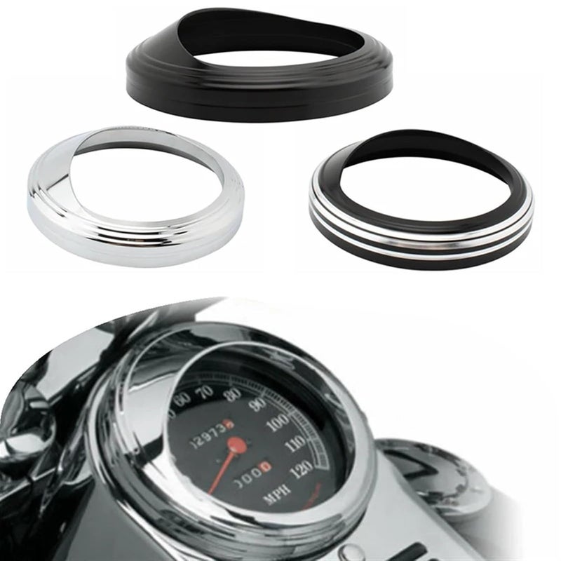 Wivplex Motorcycle Speedometer Trim Ring for Harley - Image 2
