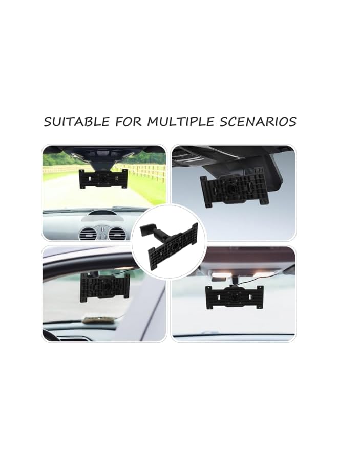 Green Tiger Rear View Mirror Back Plate Panel, Interior Mirror Bracket Arm/Dash Cam Mount for Car DVR, Secure Alternative to Straps - Image 3