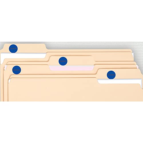 Office Depot Removable Round Color-Coding Labels, 3/4in. Diameter, Dark Blue, Pack of 1,008, OD98790 - Image 5
