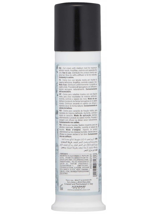 Alfaparf Milano منتج تصفيف الشعر من ألفا بارف ميلانو ستايل ستوريز لتجعيد الشعر، كريم تجعيد متوسط الثبات - جودة صالون احترافية - بدون بقايا - يعزز الشعر المجعد - 3.52 أونصة. - Image 2