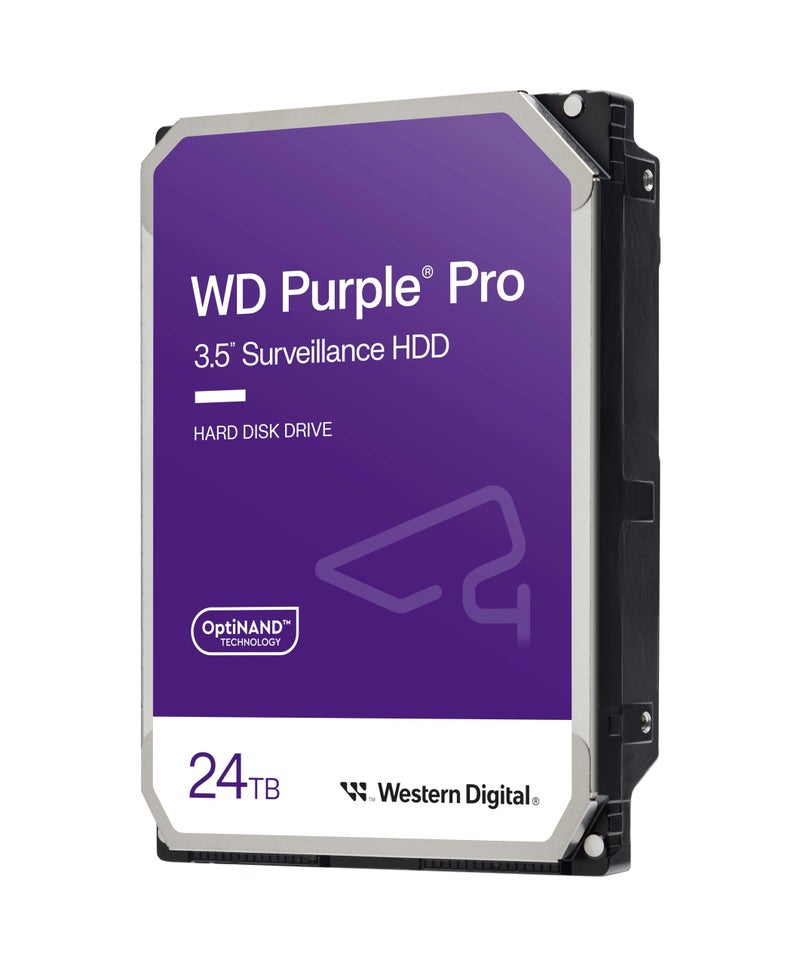 Western Digital 24TB WD Purple Pro Surveillance Internal Hard Drive HDD - SATA 6 Gb/s, 512 MB Cache, 3.5" - WD240PURP - Image 4