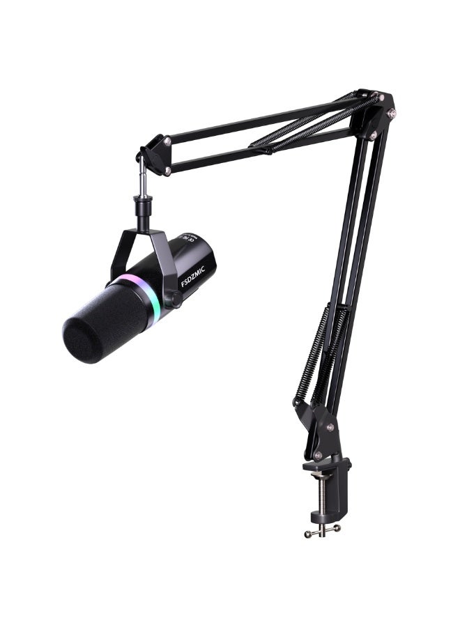 Gaming XLR/USB Microphone Kit, Streaming Dynamic Computer Mic for Vocal Podcast Recording - Image 1
