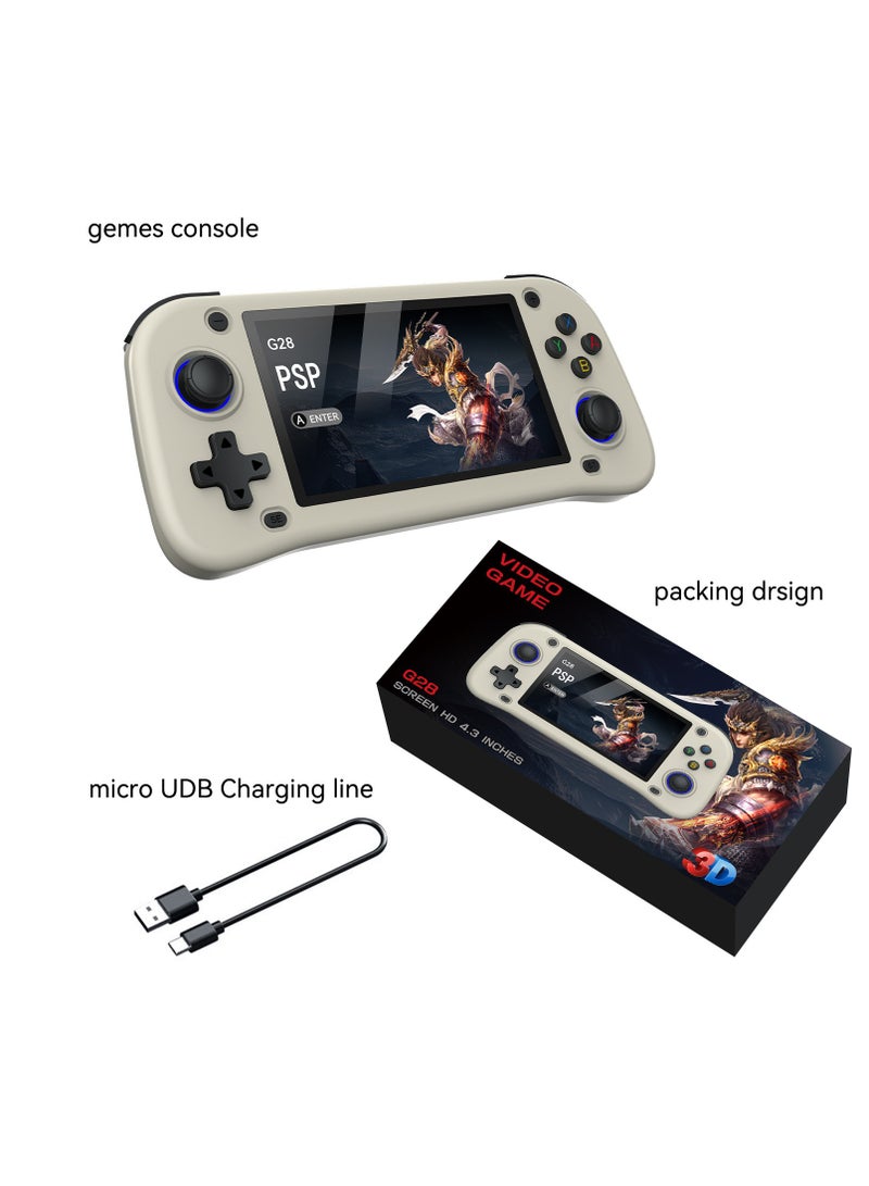 Handheld Game Console TV Home Arcade HD Handheld Game Console 64GB - Image 3