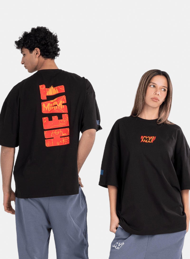 NBA Miami Heat Bold Ballers T-Shirt - Image 1