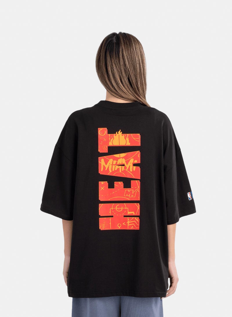 NBA Miami Heat Bold Ballers T-Shirt - Image 2