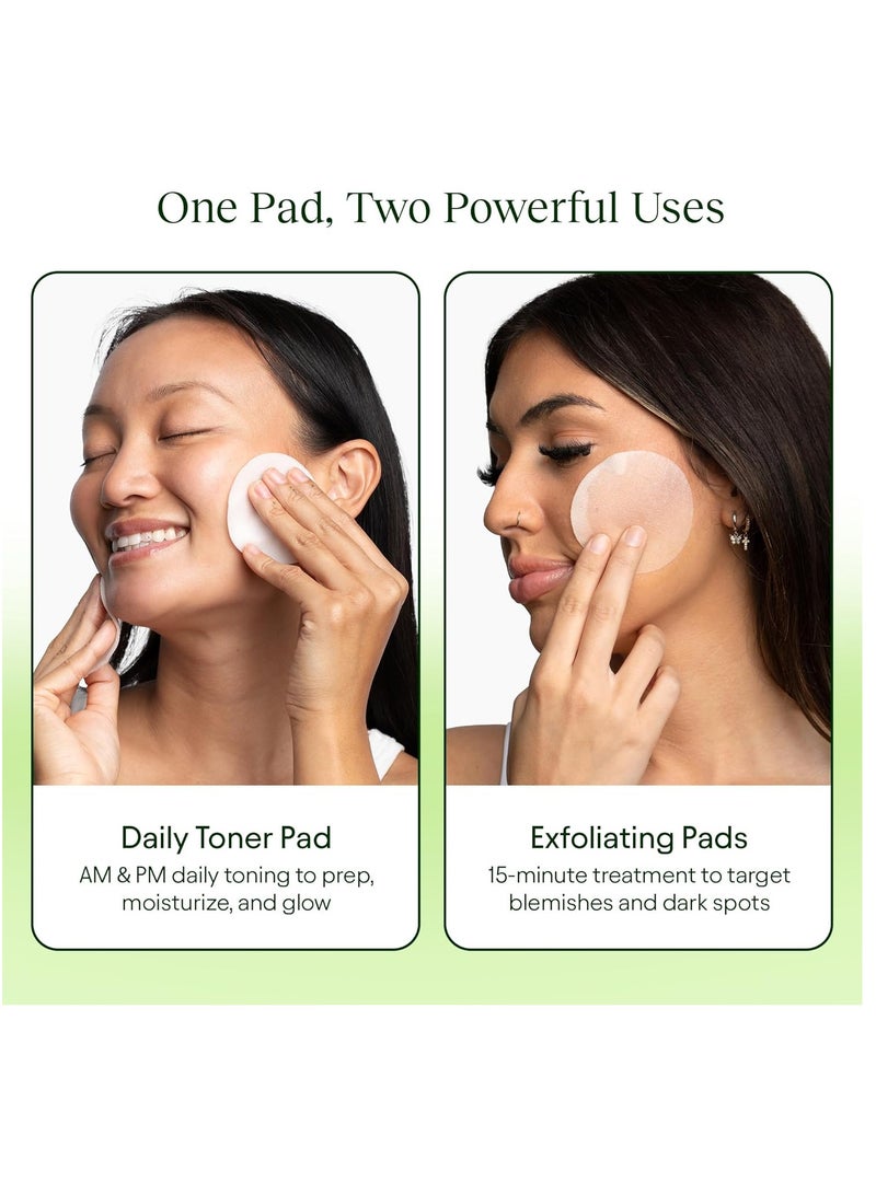 JiYu Korean Anti-Aging Toner Pads Dark Spots & Wrinkles - Moisturizer with Snail Mucin, Centella Asiática, Niacinamide, Peptides - For Polished and Young Skin - 100 Count - Image 4