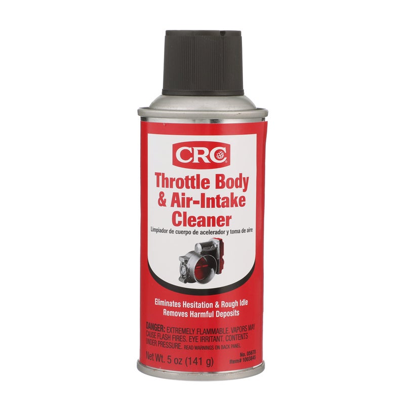 CRC Throttle Body Air Intake Cleaner 05678 5 WT OZ Cleaner for All Fuel Injected Gasoline Engines - Image 3
