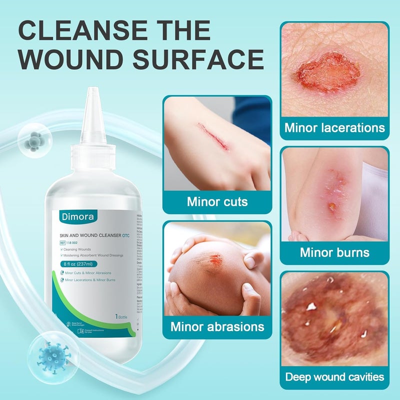 Dimora Calcium Alginate Wound DressingDimora Skin and Wound Cleanser - Image 2