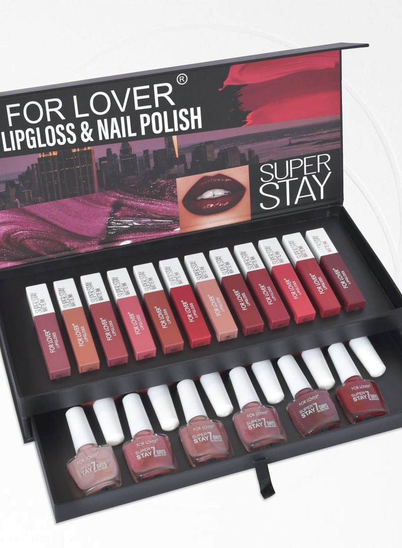 FOR LOVER LIP GLOSS AND NAIL POLISH - Image 3