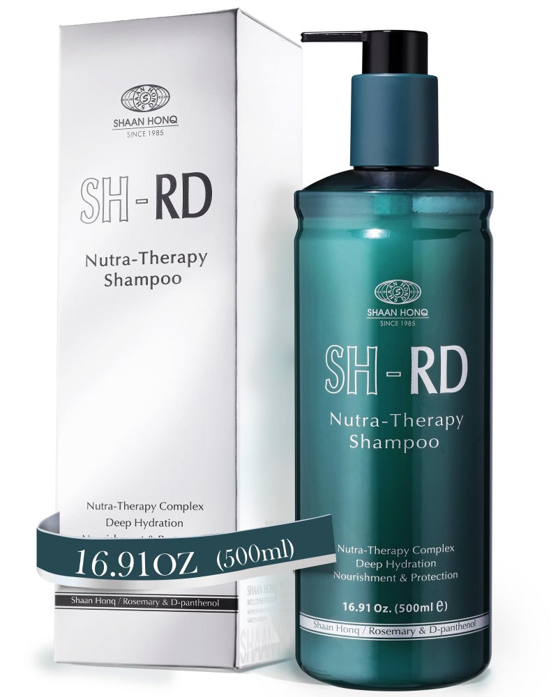 Sh Rd SH-RD Nutra-Therapy Shampoo for Dry Damaged Hair | Protein Shampoo Reduces Split Ends | Moisturizes Frizzy Hair | Suitable for Color-Treated, Bleached Hair - 16.9oz/500ml - Image 1