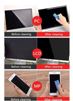 CARE AND SMILE Care and Smile Mist Cleaner Screen Cleaner Sterilization Disinfection Cleansing Screen Cleaner Spray Safe for All Phones Laptop and Tablet Screens Two in One Spray and Microfiber Cloth Grey  - Image 5
