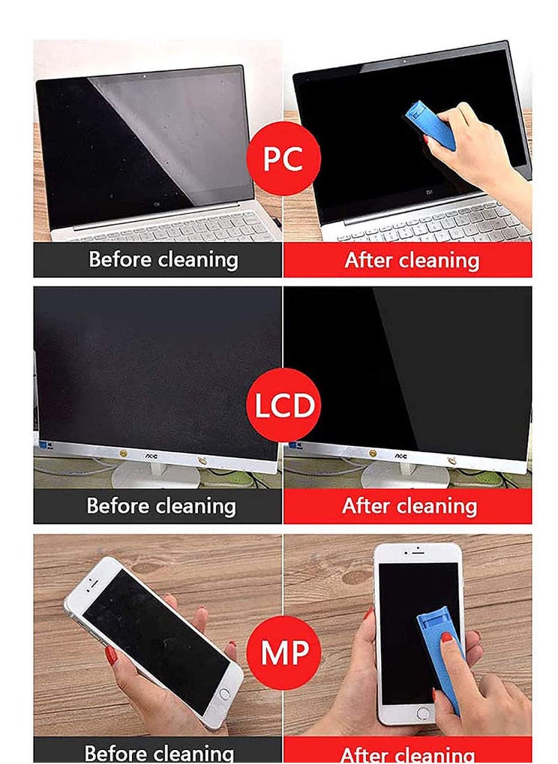 CARE AND SMILE Care and Smile Mist Cleaner Screen Cleaner Sterilization Disinfection Cleansing Screen Cleaner Spray Safe for All Phones Laptop and Tablet Screens Two in One Spray and Microfiber Cloth Grey  - Image 5