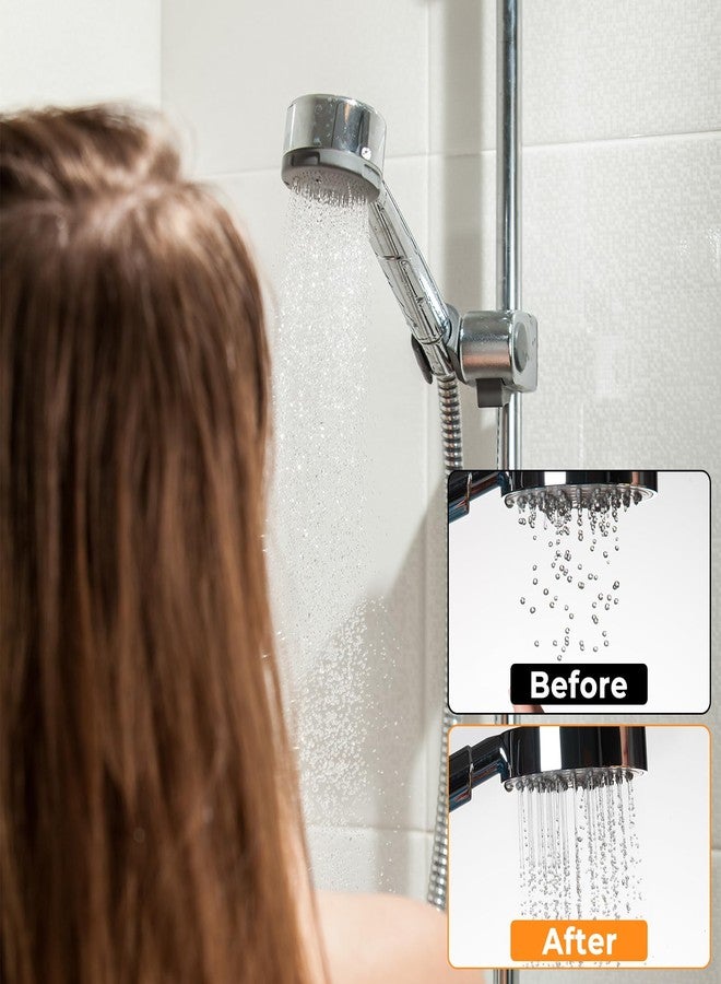 Exircy 50PCS Shower Head Cleaning Brush, Multifunctional Shower Head Cleaner Tool Anti-Clogging Crevice Cleaning Brush Nozzle Unclogger with Protective Cover & Storage for Showerhead Small Hole Nozzle - Image 5