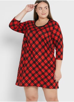 Checked Dress