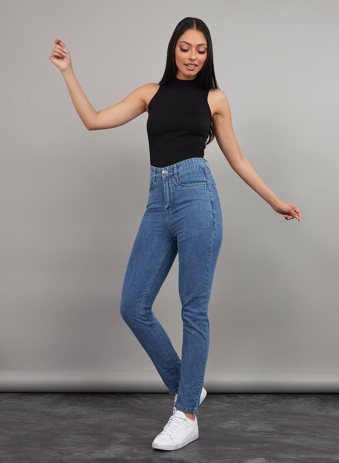 Styli Sleeveless High Neck Regular Length Knit Top - Image 2