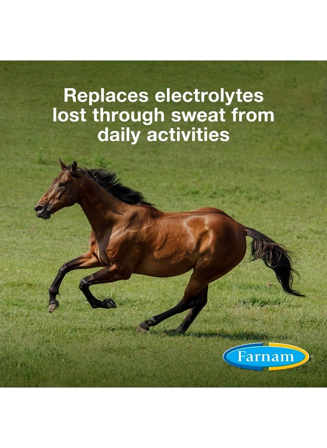 Farnam - Apple Elite Horse Electrolyte Powder, Replaces Minerals Lost In Sweat During Exercise, Extreme Weather & Stressful Conditions, 5 Lb., 40 Day Supply - Image 1