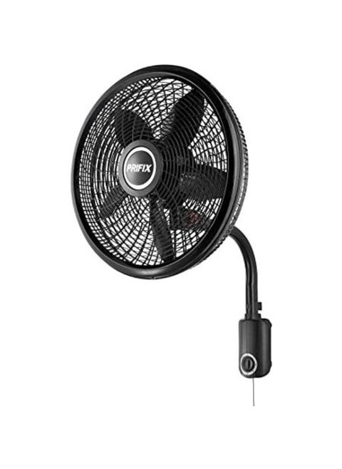 Perfix Wall Fan, 21 Inch, Black - WFJ-210
