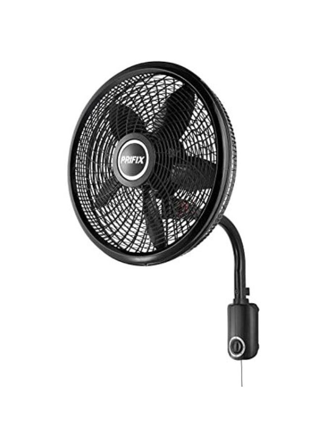 Perfix Wall Fan, 21 Inch, Black - WFJ-210
