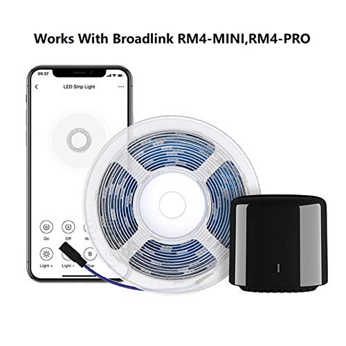 Broadlink TV LED Backlights, 9.8ft LED Strip Lights with Remote for 32-60'' TV, USB Powered, Works with RM4 mini RM4 pro Smart IR Remote - 16 Color Changing 5050 LEDs TV Lights - Image 5