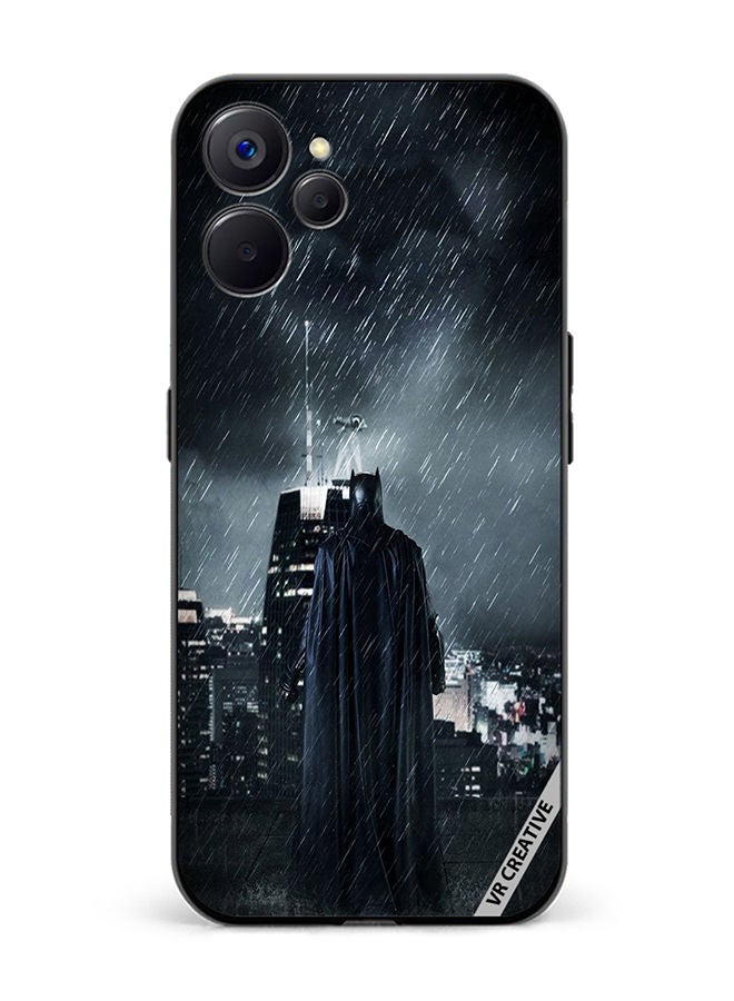 VR CREATIVE غطاء حماية لهاتف Realme 10 5G بتصميم باتمان متعدد الألوان - Image 1