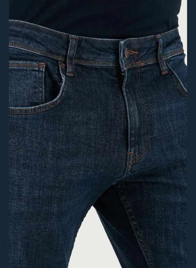 Buratti  Buratti Cotton Slim Fit High Waist Skinny Leg Jeans Men's JEANS 3300C41TOKYO for Men | Best Price UAE