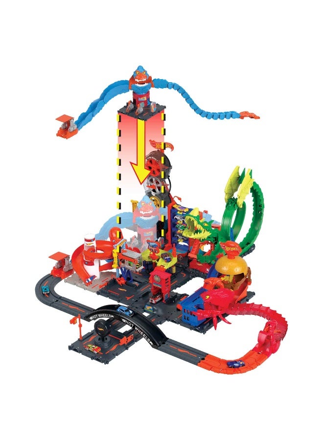 Hot Wheels City Nemesis Attack Playset - Image 1