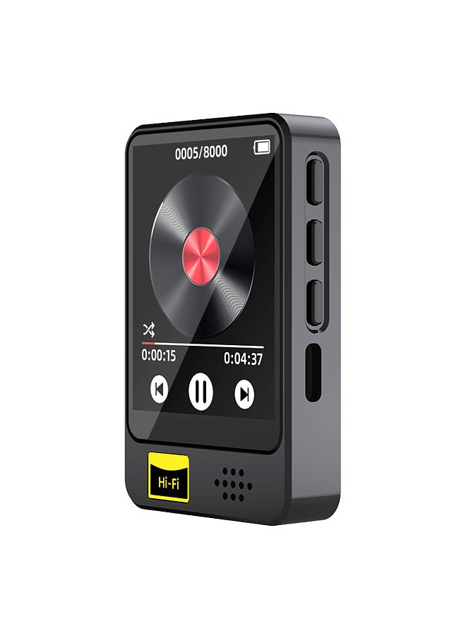 Generic - USB Audio Player Hi-Fi Mp3 Player Mini MP3 MP4 Player with Speaker BT USB Charging Suitable for Sports and Travel Music Player Video Player - Image 1