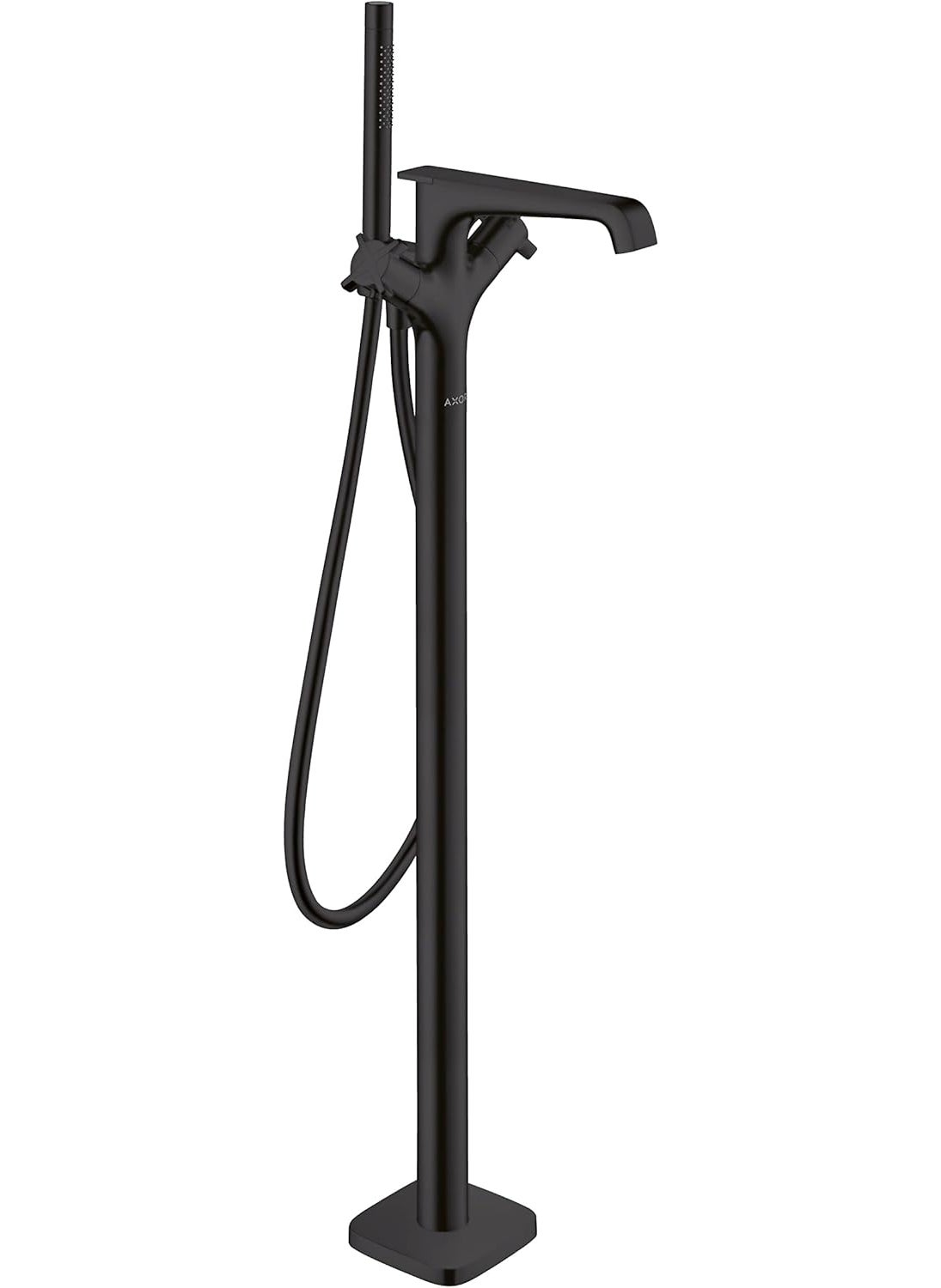 AXOR AXOR Citterio E 1Handle 39inch Tall Freestanding Bathtub Faucet in Matte Black 36418671  - Image 1