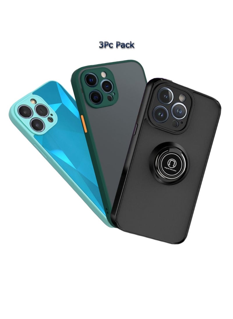 TWEGGON iPhone 13 Pro Max Case, [3]-Pack Protection Case Set for iPhone 13 Pro Max 6.7"  - Image 1