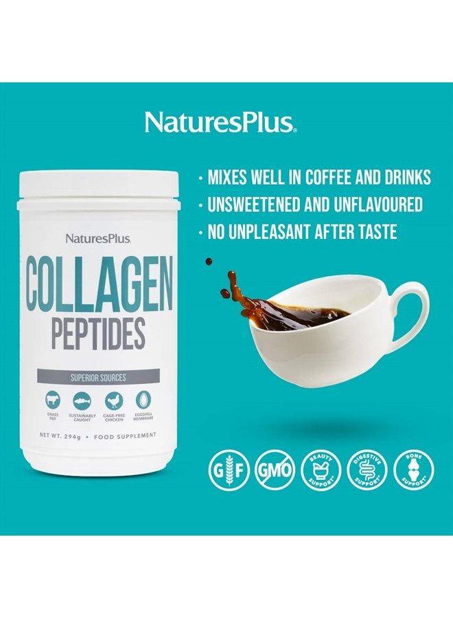 Nature's Plus NaturesPlus Collagen Peptides Powder - 0.65 Pound - Provides Total Body Function Support - Hair, Skin, Joint & Nail Health - Clean Taste - Gluten-Free, Non-GMO - 28 Servings - Image 5
